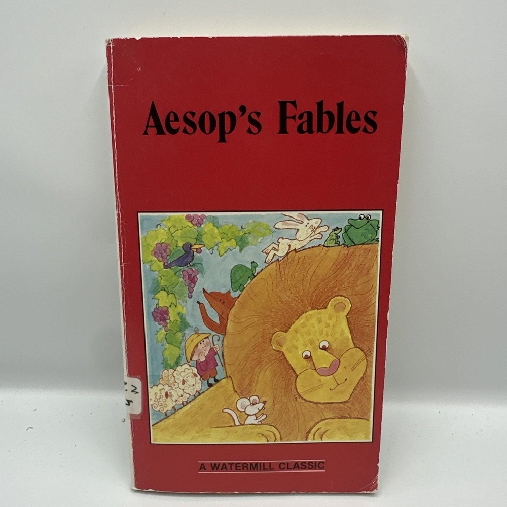 Aesop's Fables 1985 Watermill Classic Paperback Ex Liberia 1985